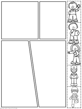 I Can Write A Graphic Novel and Comic- Templates and ...