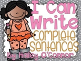 I Can Write Complete Sentences