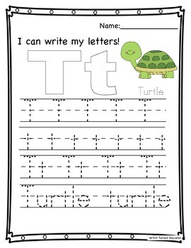 I Can Write My ABC's by Artist Turned Educator | TpT