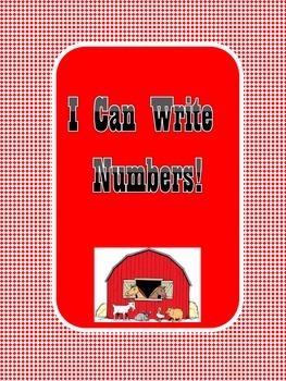 Preview of I Can Write Numbers