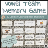 Vowel Team Memory Game
