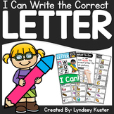 I Can Write the Correct Letter