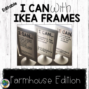 Preview of I Can with IKEA Frames- Farmhouse