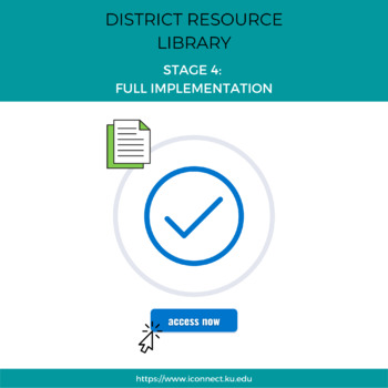 Preview of I-Connect District Implementation Stage 4: Full Implementation Resources
