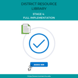 I-Connect District Implementation Stage 4: Full Implementa