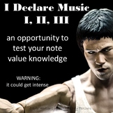 I Declare Music I, II, & III Game