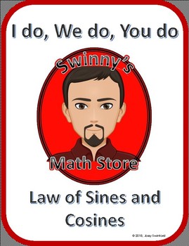 Preview of I Do, We Do, You Do: Law of Sines and Law of Cosines