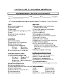 I.E.P. - Accommodations & Modifications Checklist