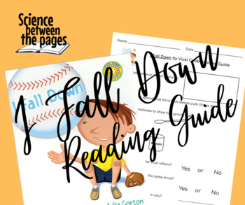 Preview of I Fall Down Reading and Activity Guide