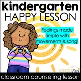 I Feel Happy Counseling Activity: Happiness Lesson for Kin