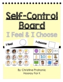 I Feel I Choose Self-Control Board (Conscious Discipline)