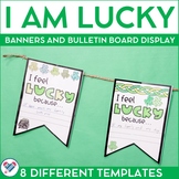 I Feel Lucky St. Patrick's Day Banner and Bulletin Board Display