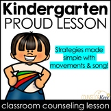 I Feel Proud Counseling Activity: Proud Lesson for Kinderg