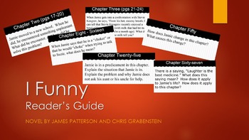 Preview of I Funny Reading Guide