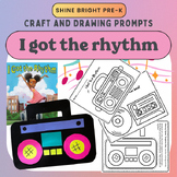 "I Got the Rhythm" Pre-K Black History Book Theme Craft an
