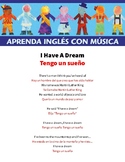 I Have A Dream - Lyric Sheet in English With Spanish Translation
