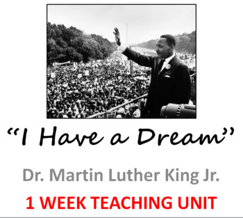 Preview of I Have A Dream Speech Literary Analysis MLK