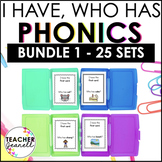 I Have, Who Has Phonics Bundle 1 (25 Sets)