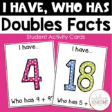 Doubles Facts Math Game for First Grade - Trading Card Gam