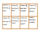 I Have, Who Has: Adding and Subtracting Fractions and Mixe