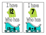I Have Who Has Addition/Subtraction Freebie