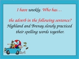I Have, Who Has Adjectives and Adverbs