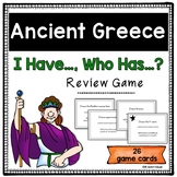 Ancient Greece Review Game I Have, Who Has