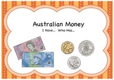 I Have.. Who Has: Australian Money