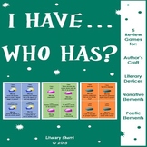 I Have, Who Has? Review Game - Author's Craft, Literary De