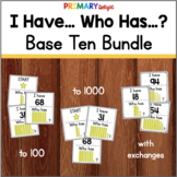 Base Ten Game Bundle with I Have Who Has
