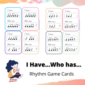 Preview of I Have...Who Has... Rhythm Pack