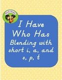 I Have Who Has Blending with short i & a