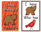 I Have… Who Has…? Brown Bear Edition