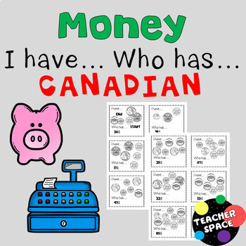 Preview of I Have... Who Has... Canadian Money