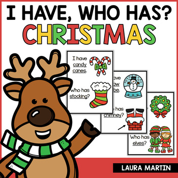 Preview of I Have Who Has Christmas  - Christmas Games - Christmas Activities