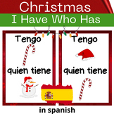 I Have Who Has Christmas in spanish - Christmas Activities