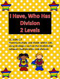 I Have, Who Has Division (2 Levels)