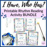 I Have Who Has // Elementary Music Rhythm Game BUNDLE