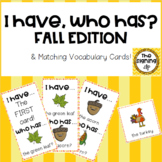 I Have, Who Has? Fall Edition!