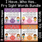 I Have Who Has Fry Words - Eighth 100 Words Bundle (Words 