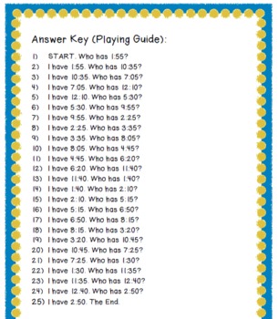 who telling ccss math minutes five game preview