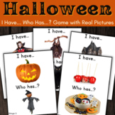 I Have Who Has Halloween Speech Therapy Activity | Fun Gam