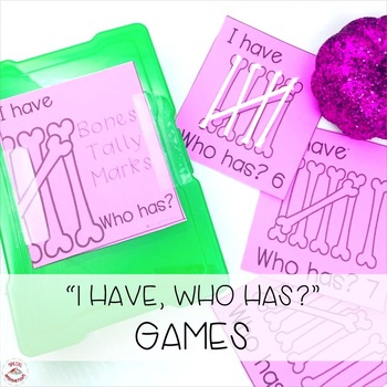 I Have, Who Has? Halloween Math Games by Special Inspirations | TPT