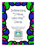 I Have Who Has Inferencing Cards
