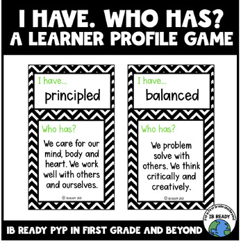 Preview of I Have... Who Has? Learner Profile Game