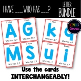I Have, Who Has - Letter Identification Bundle card game