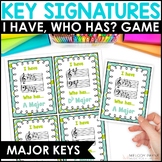 Major Key Signatures Music Game for Piano Lessons - I Have