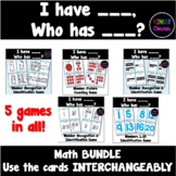 I Have, Who Has - Math Bundle card game
