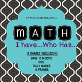 I Have, Who Has Math Games