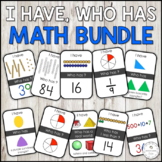 I Have Who Has Math Games Bundle